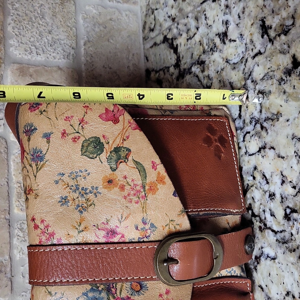 Patricia Nash Prairie Rose Praga Flap Crossbody  - Picture 3 of 16